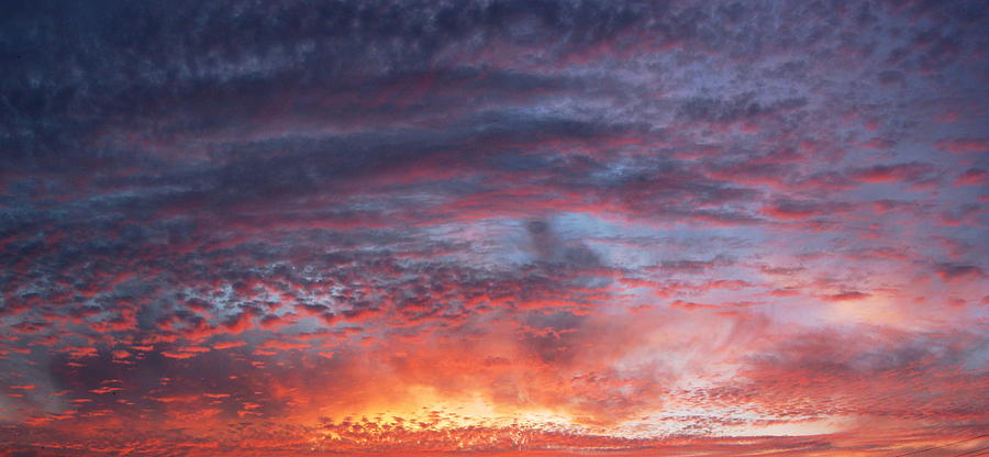 Big Sunset  Photograph by Derek Dean