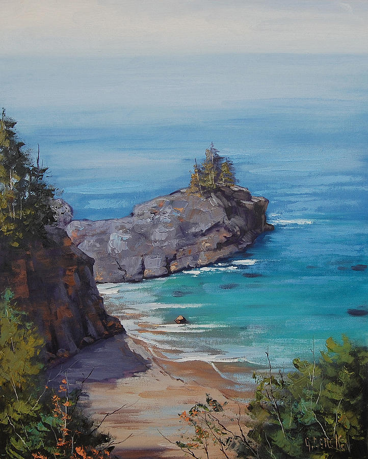 Big Sur Beach Painting