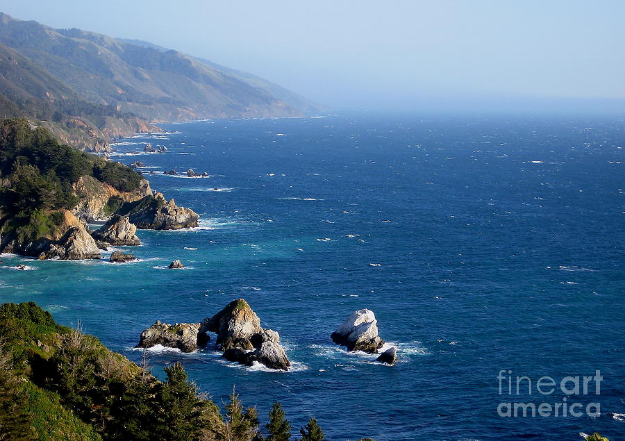 Big Sur California Coastline Photograph by Theresa Ramos-DuVon