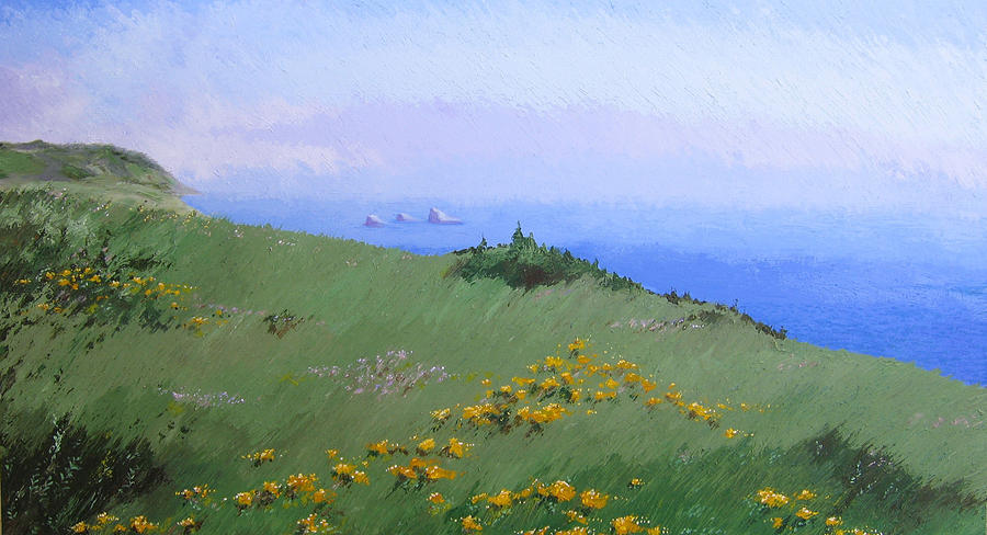 Landscape Painting - Big Sur by Hunter Jay