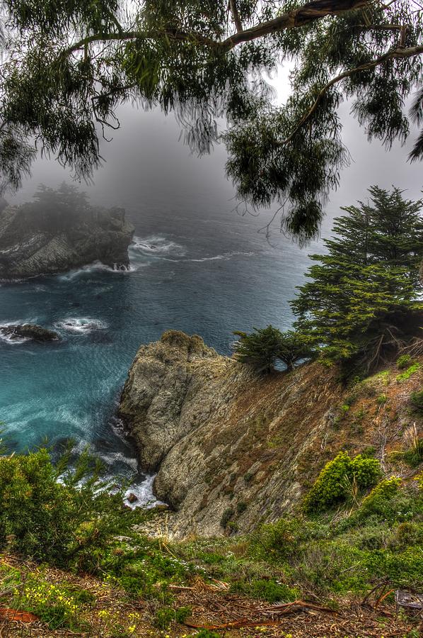 Big Sur Julia Pfeiffer State Park-1 Central California Coast Spring Early Afternoon Photograph by Michael Mazaika