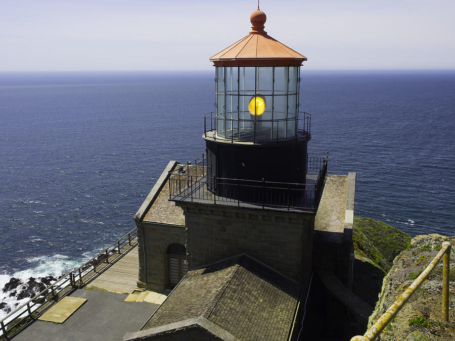 Big Sur Lighthouse Photograph by Derek Dean