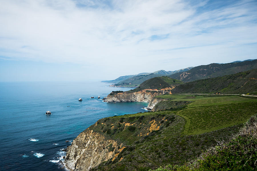 Big Sur Land and Seascape Photograph by Priya Ghose