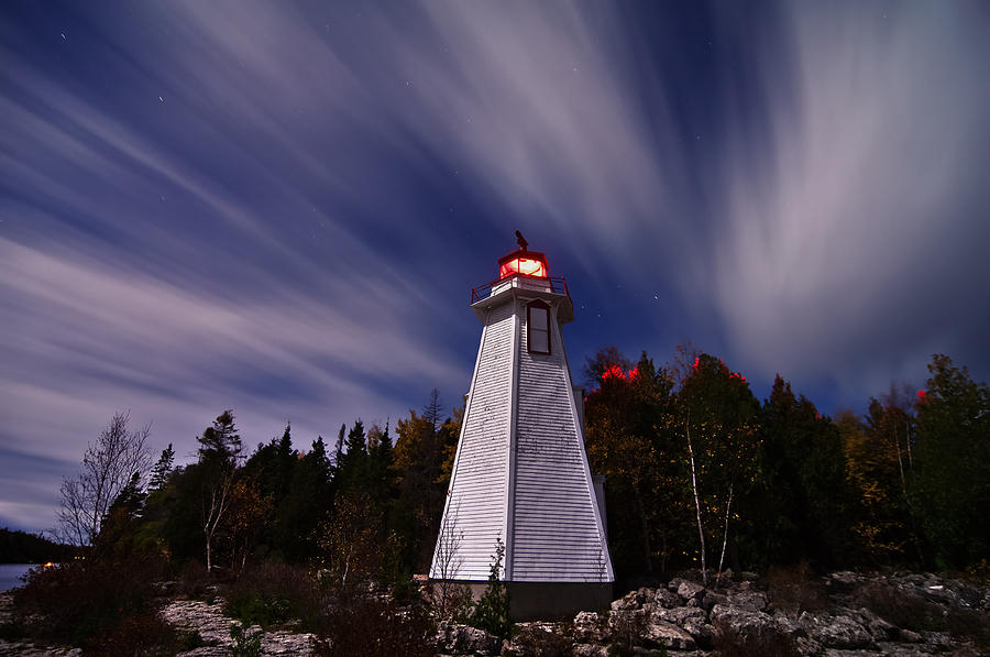 Big Tub Harbour Light House By Bob West