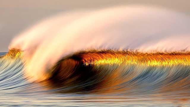 Seascape Photograph - Big Wave by Aaron Martens