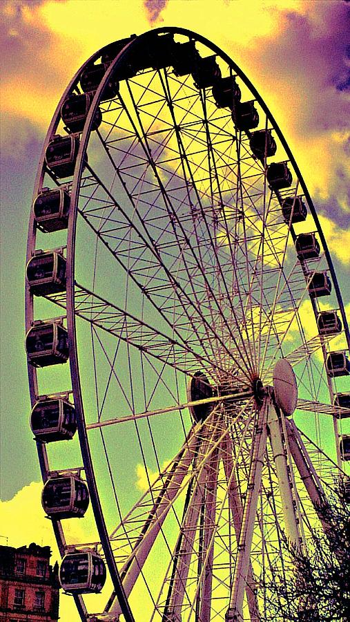 Bigwheel Photograph - Big Wheel at York by Chris Drake