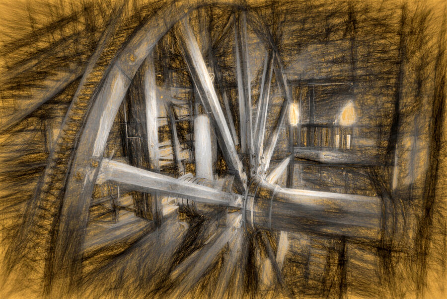 Big Wheel effects Photograph by Paul W Faust -  Impressions of Light