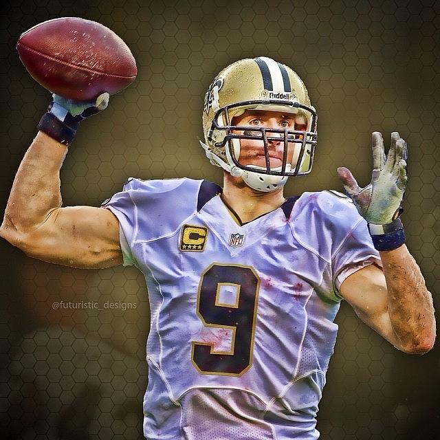 Football Photograph - Big Win With The #saints #nfl #eagles by Futuristic Designs