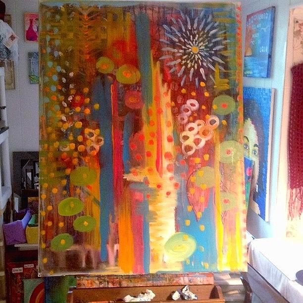 Big Wip...36 X48..i Havent Worked Photograph by Robin Mead