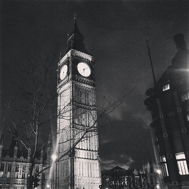 London Photograph - #bigben At Night by Jim Amos