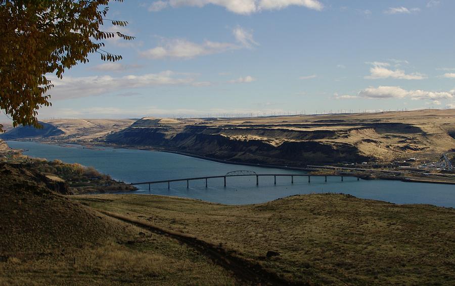 Bridge Photograph - Biggs Junction On The Columbia River by Jeff Swan