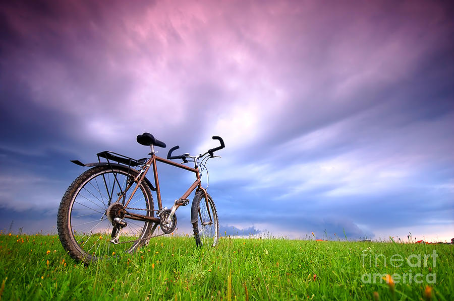 Bike background Photograph by Michal Bednarek - Fine Art America