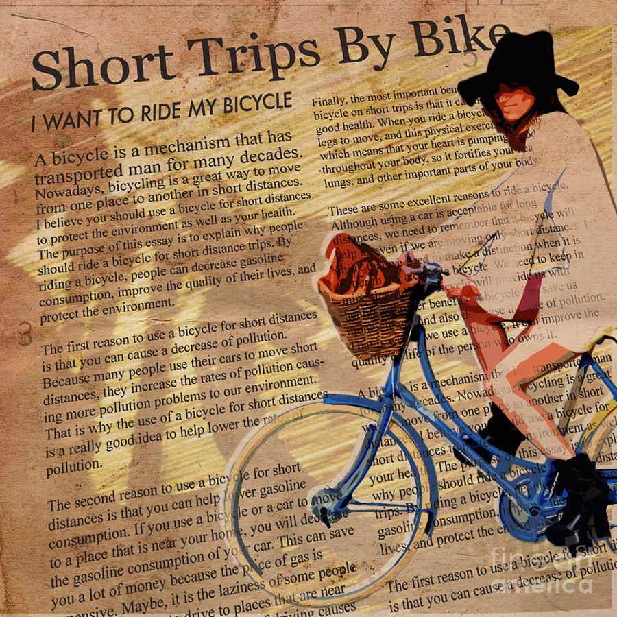 Vintage Digital Art - Bike in Style by Sassan Filsoof