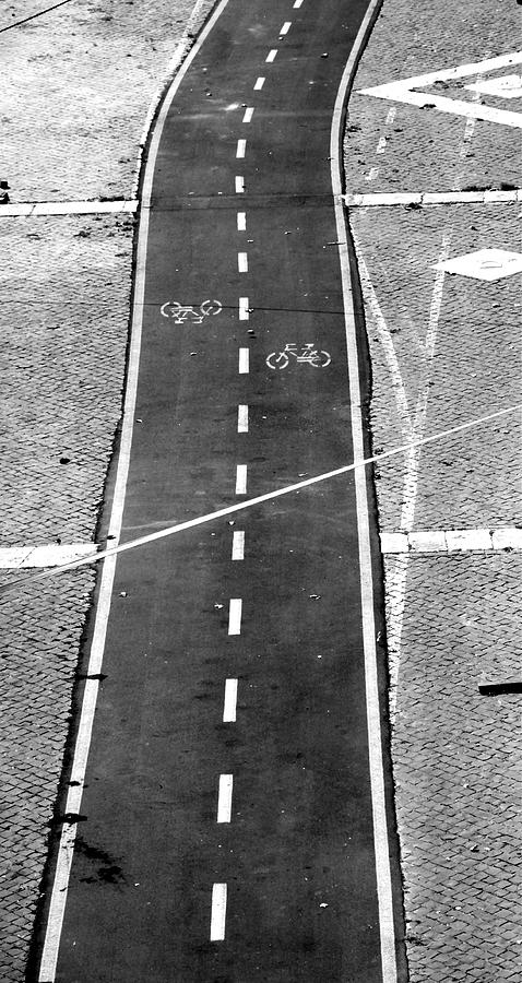 Bike Lane Photograph by Valentino Visentini