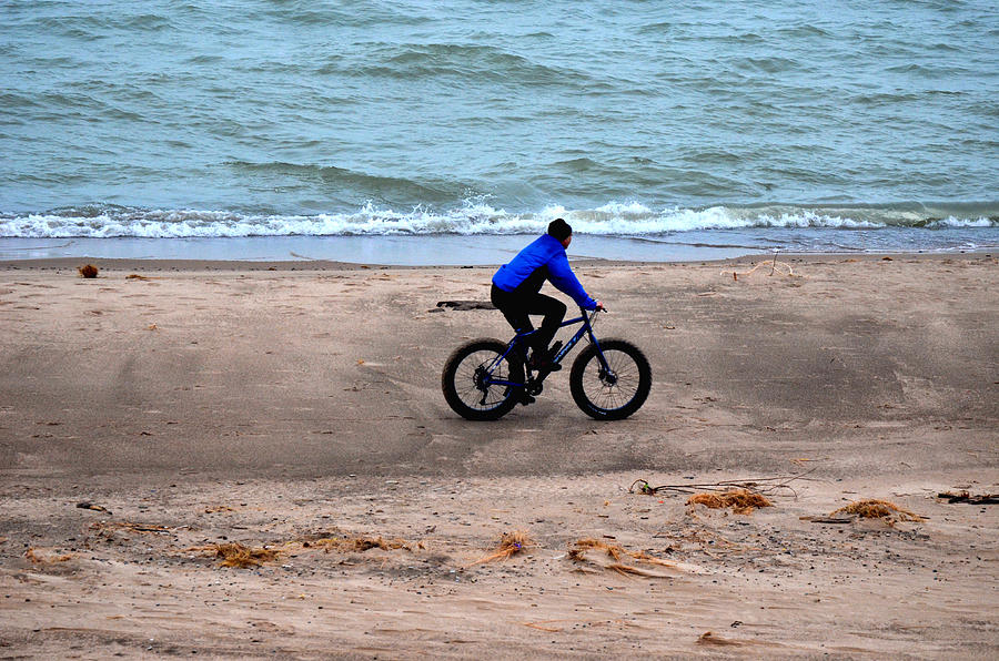 Bike Man 1 Photograph by Jeffrey Platt