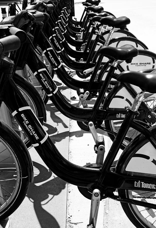 Bike Share Toronto Photograph by Debbie Oppermann