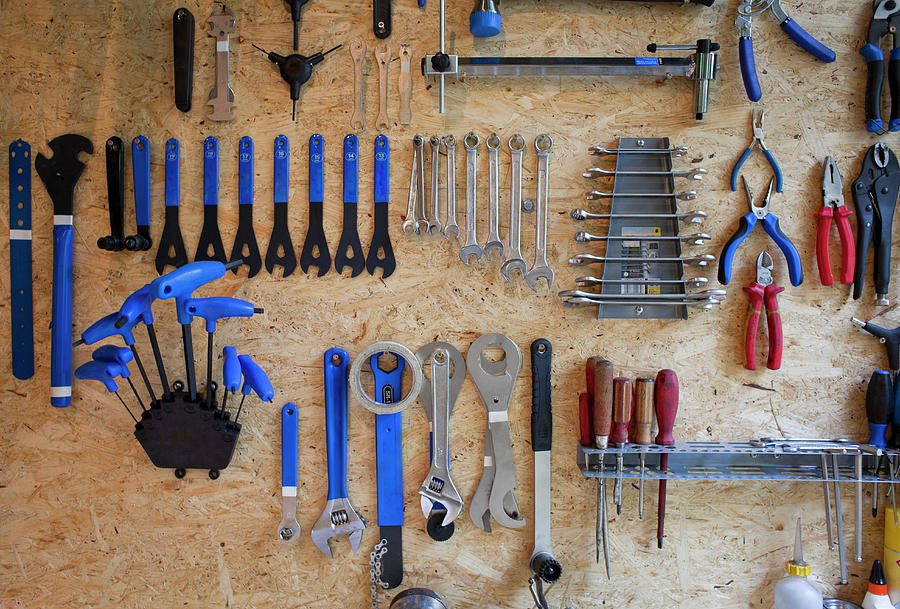 Bike Tools Photograph by Kathrin Ziegler