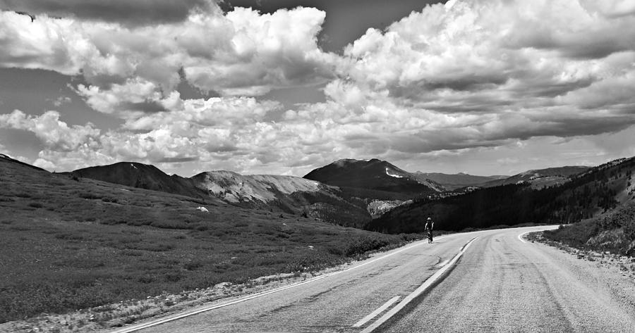 Biking in the Mountains Photograph by Susan Stone