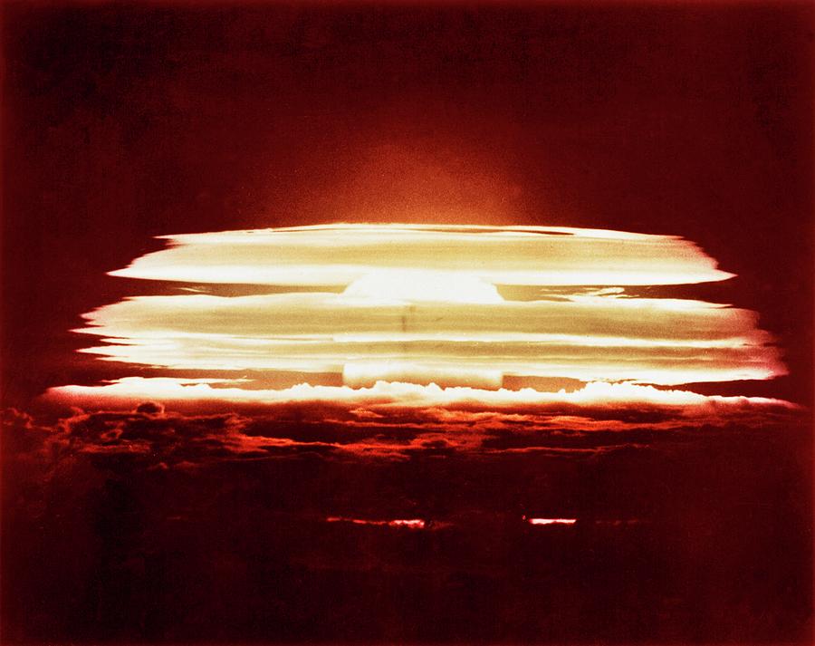 Bikini Atoll Nuclear Test Photograph by Us Department Of Energy