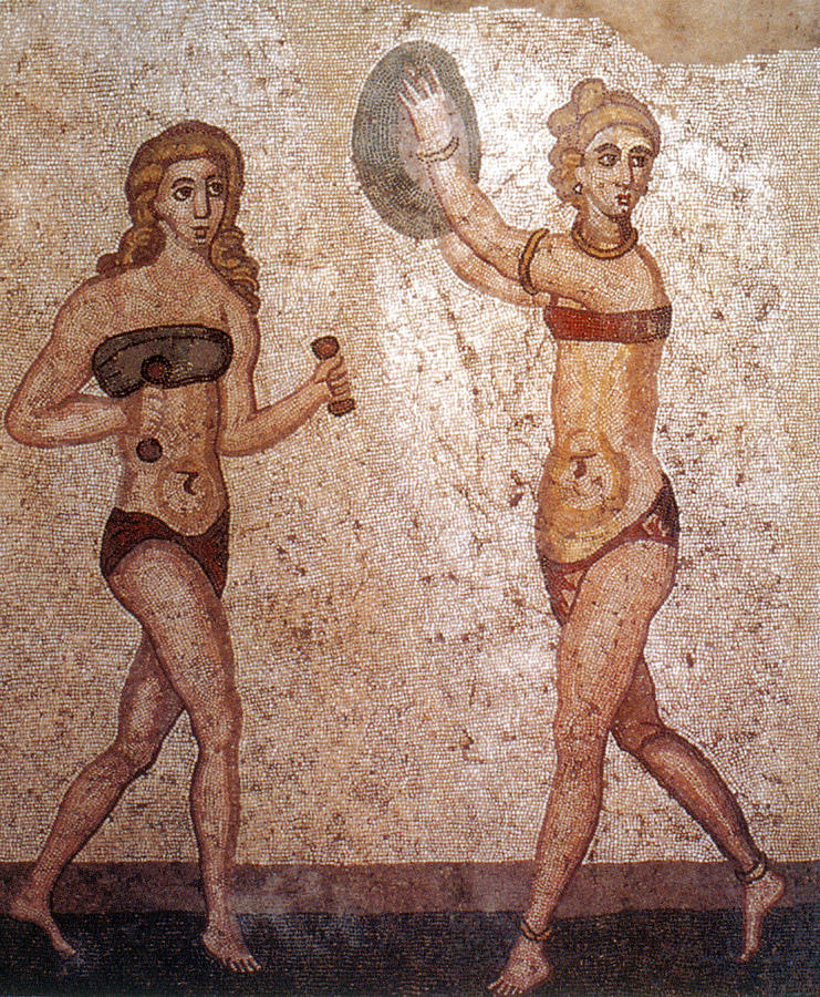 Bikini Girls, 4th Century Photograph by Science Source