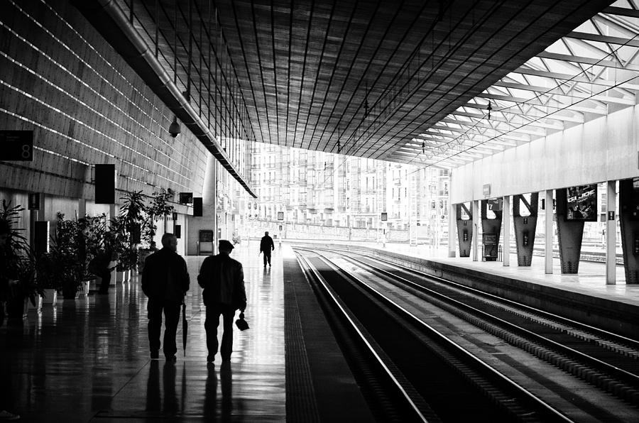 Bilbao Train Station Photograph by Pablo Lopez
