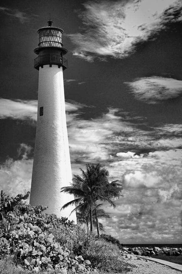 Bill Baggs Lighthouse Photograph by Rudy Umans