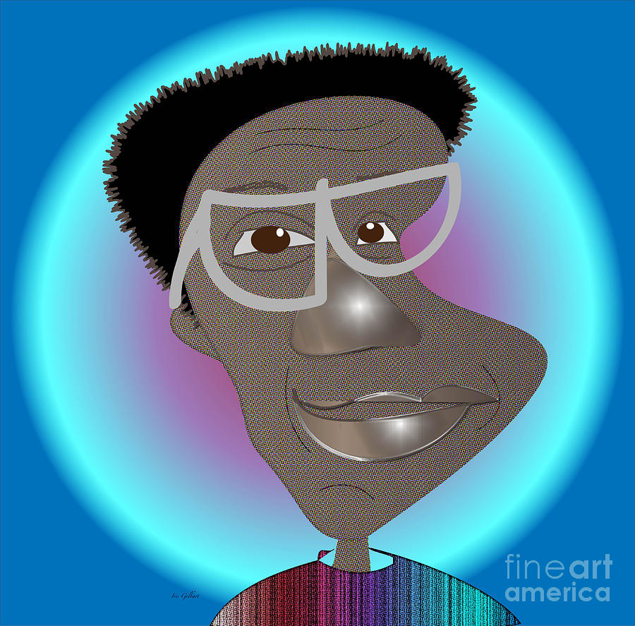 Bill Cosby Digital Art by Iris Gelbart