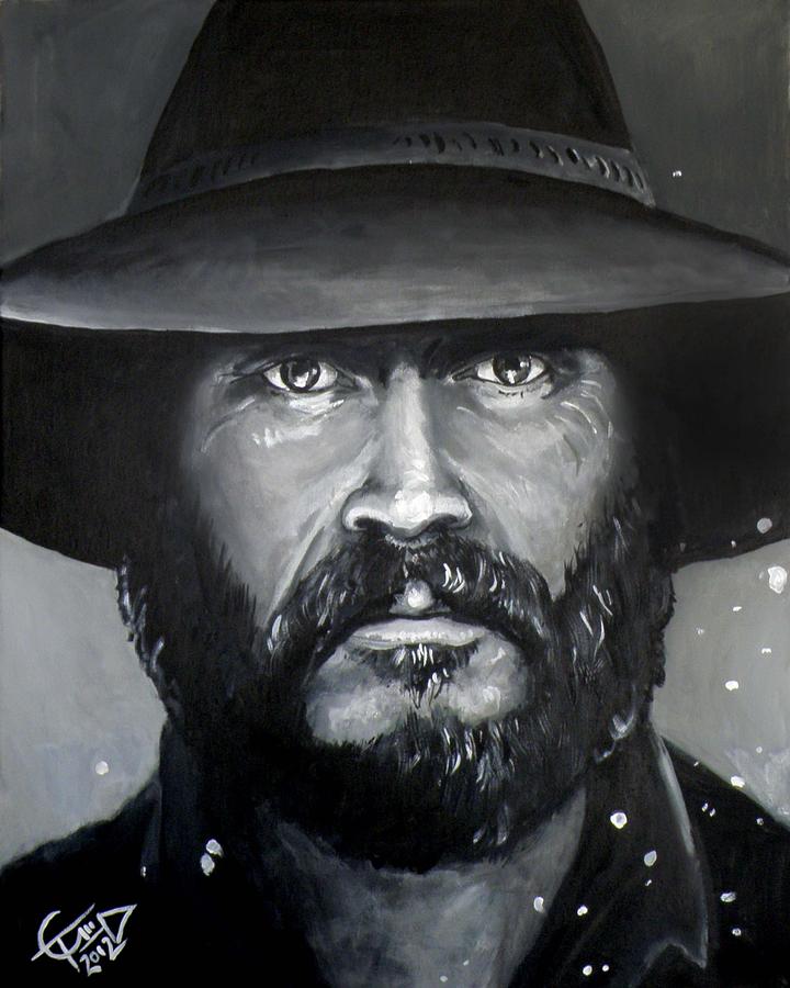 Western Painting - Bill Paxton - McCoy by Tom Carlton