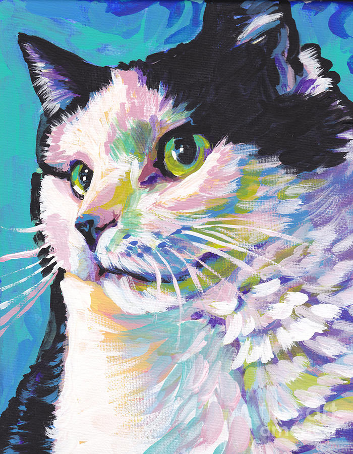 Billi Cat Baby Painting by Lea S