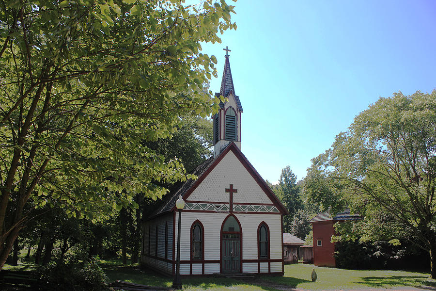 Billie Creek Village Church Photograph by Brenda Donko | Fine Art America