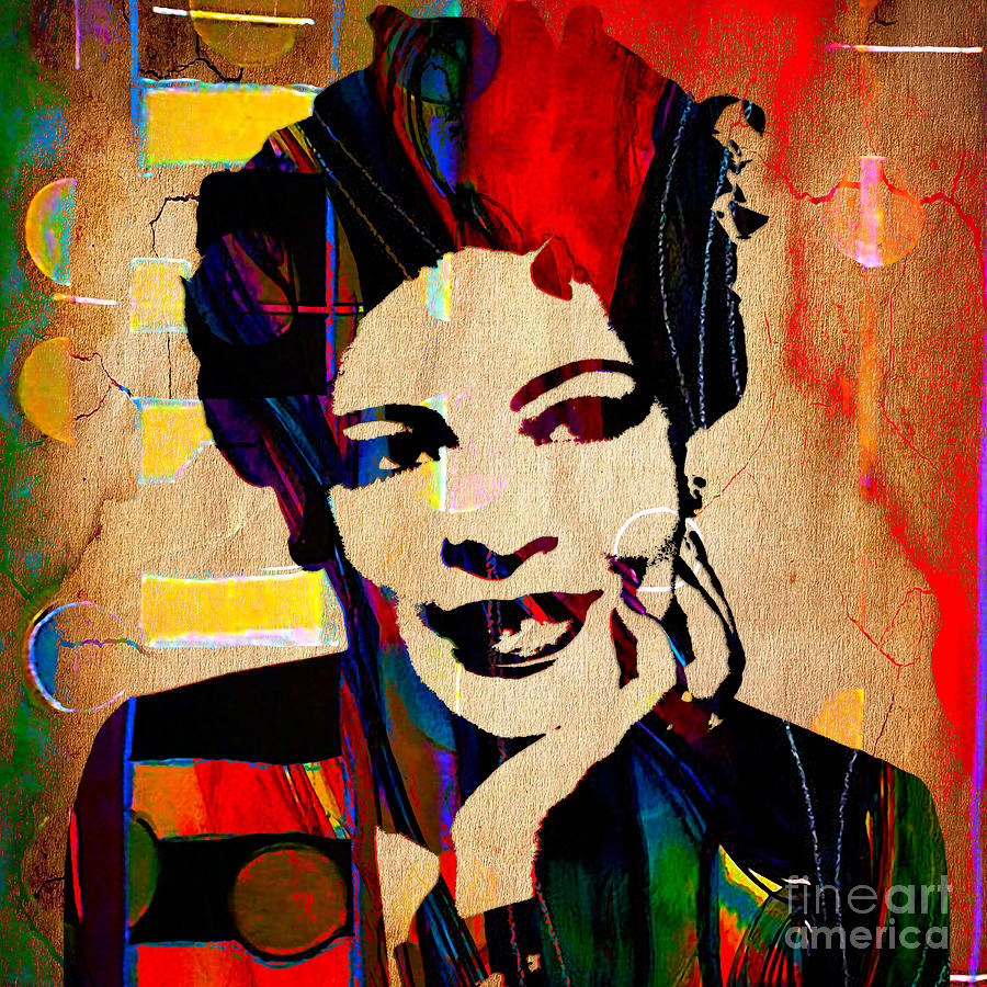 Billie Holiday Mixed Media - Billie Holiday Collection by Marvin Blaine