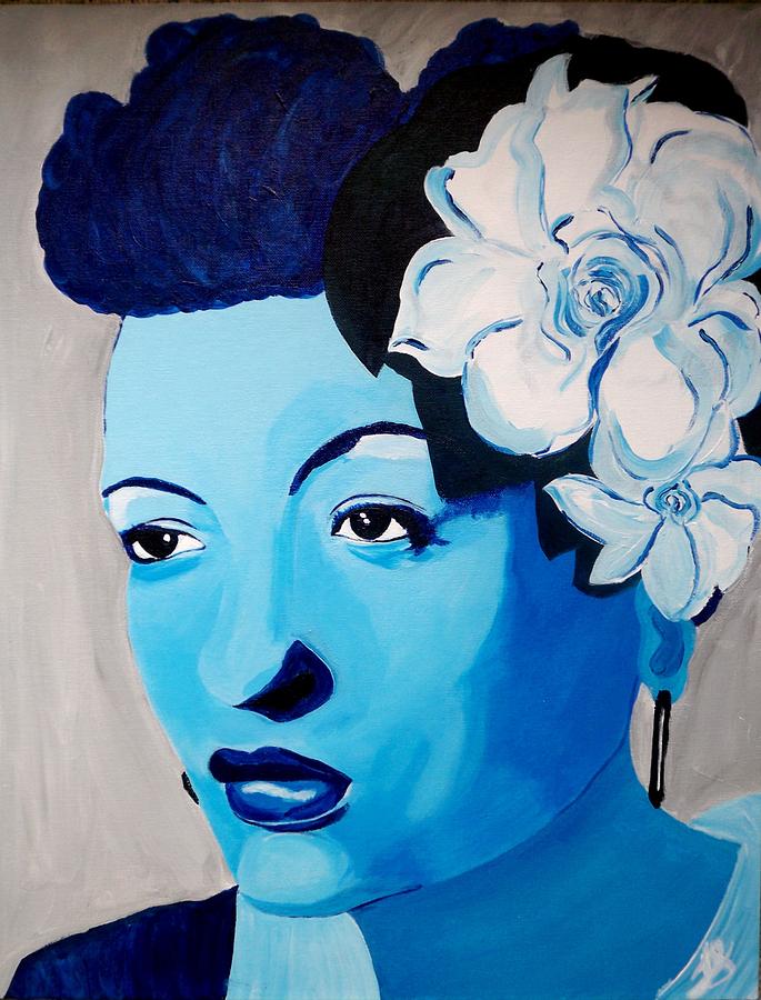 Billie's Blues Painting by Neena J - Fine Art America