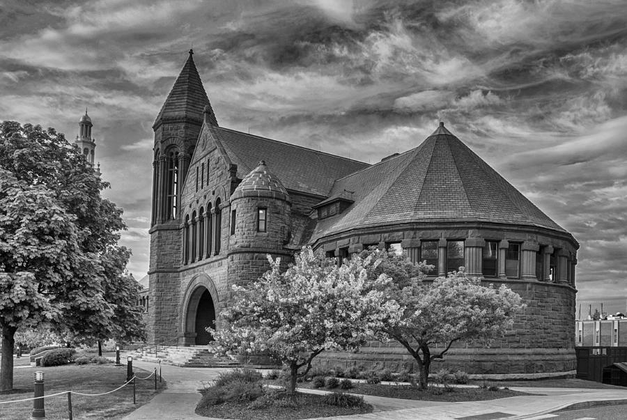 Billings Library at UVM Burlington  Photograph by Guy Whiteley