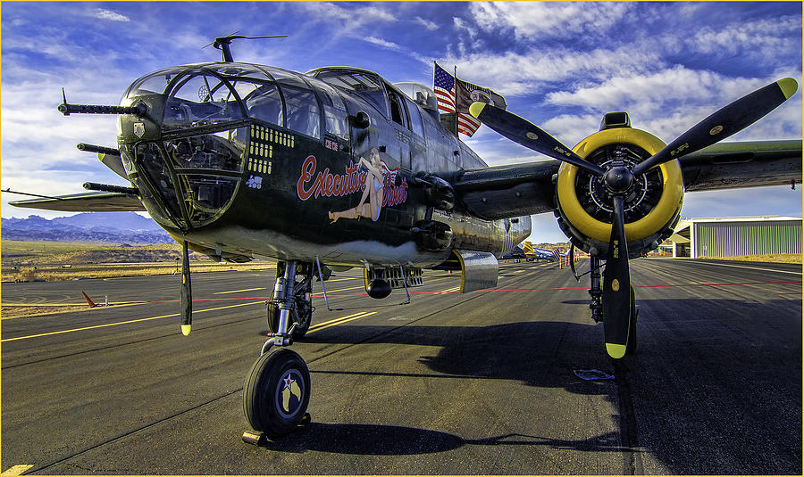 Billy Mitchell Bomber B-25 Photograph By William Mitchell - Fine Art ...