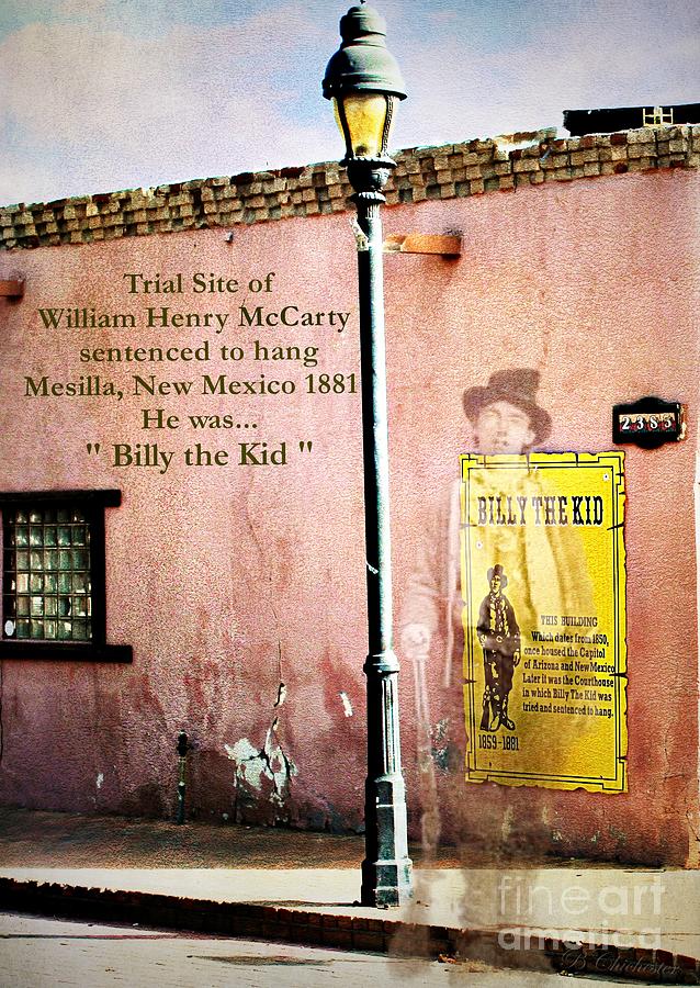 Billy the Kid Apparition Digital Art by Barbara Chichester