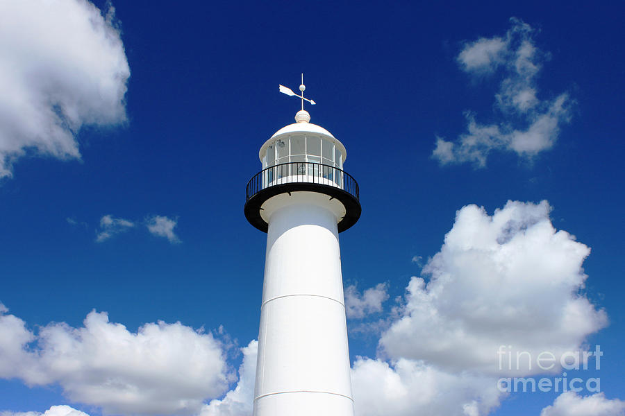 Biloxi Lighthouse 1 Photograph by Earl Johnson