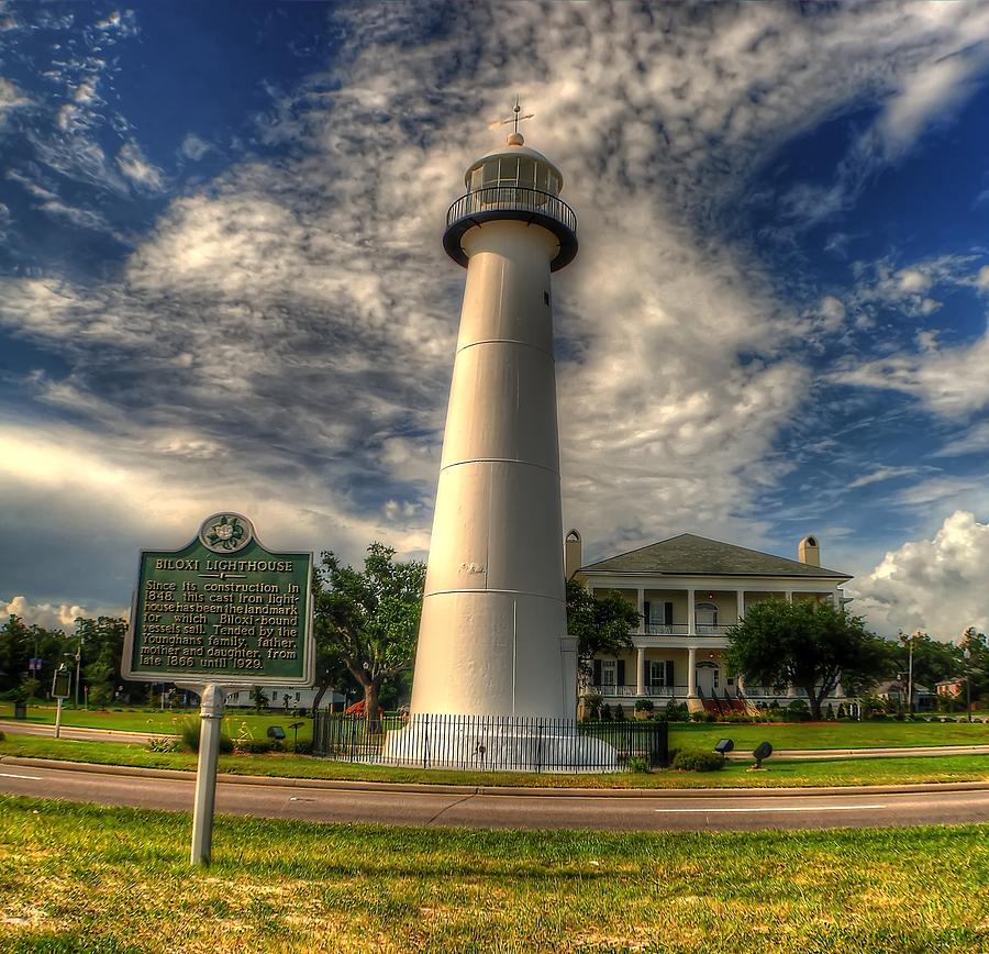 Biloxi Lighthouse Photograph by Beth Gates-Sully