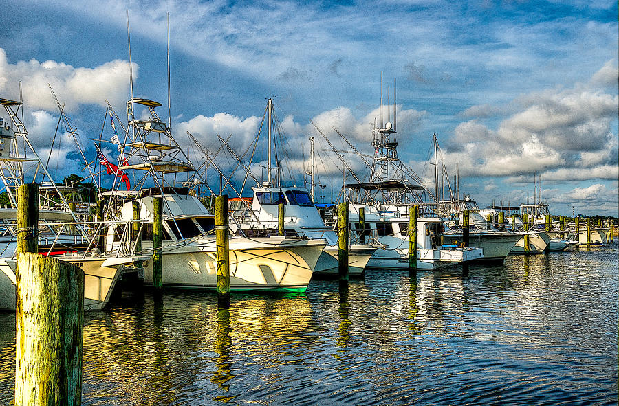 Biloxi Small Craft Harbor Photograph by Don Schiffner