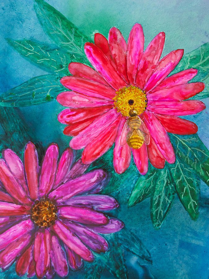 Biltmore Busy Bee Painting by Patricia Beebe
