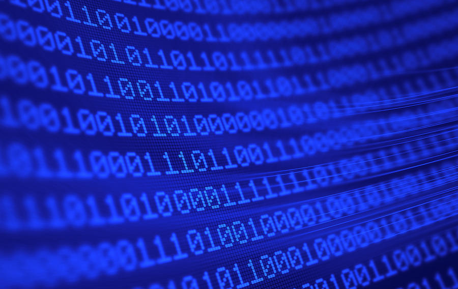 Binary Code Photograph by Andrzej Wojcicki/science Photo Library - Pixels