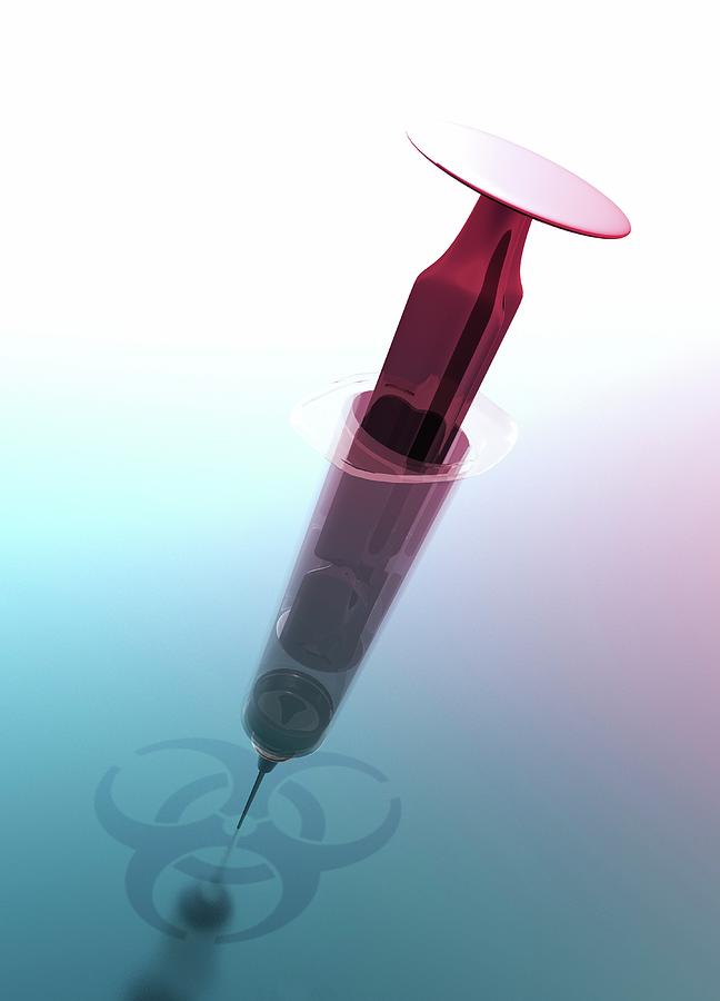 Biohazard Photograph by Victor Habbick Visions/science Photo Library