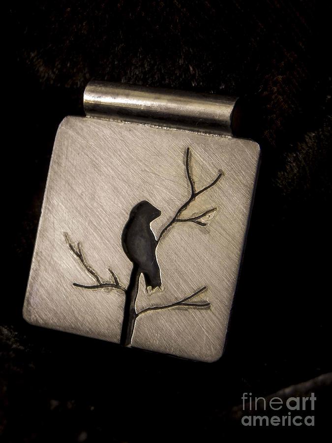 Bird in Branch Jewelry by Patricia Tierney