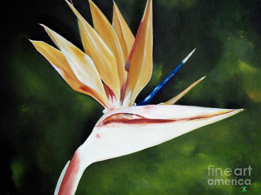 Bird of Paradise Painting by Kenneth Harris