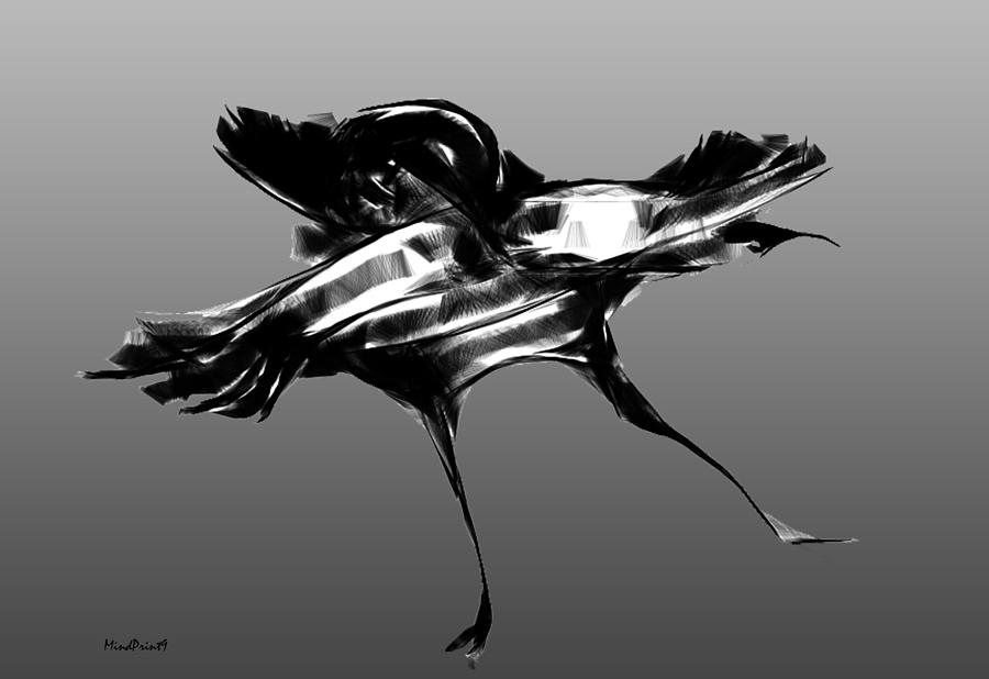 Bird of Prey Digital Art by Asok Mukhopadhyay
