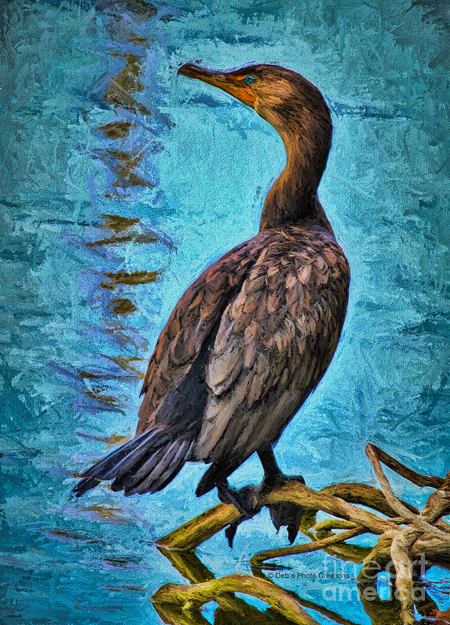Wildlife Painting - Bird On A Limb by Deborah Benoit