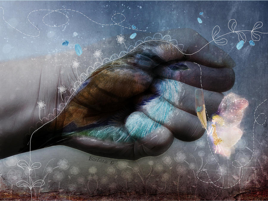 Birdie Paintress Digital Art by Barbara Orenya