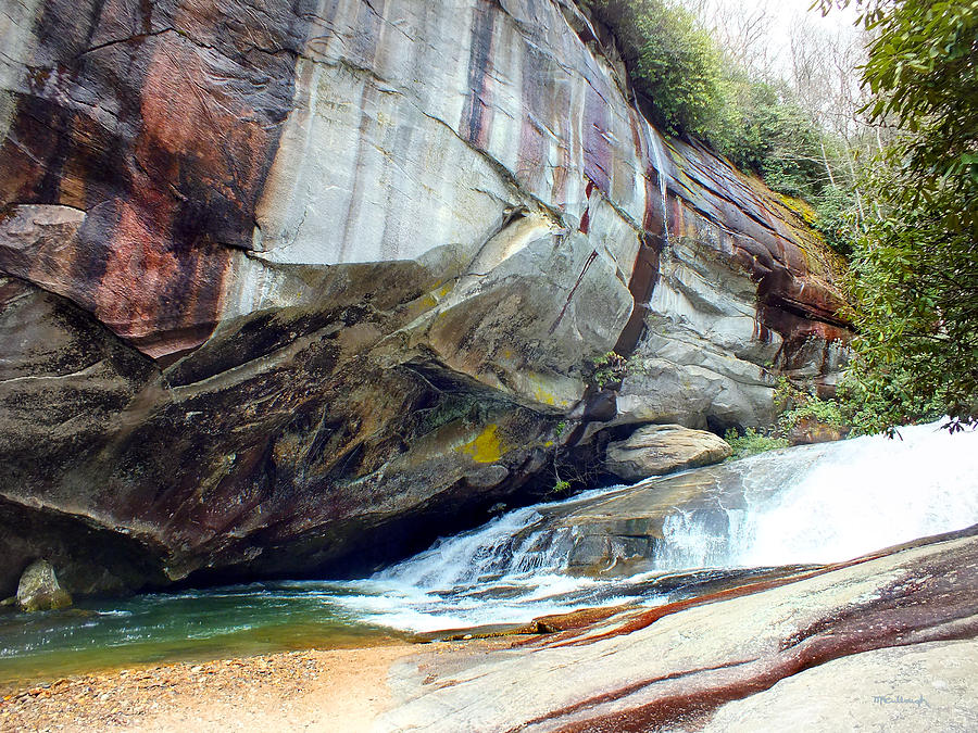 Birdrock Waterfall in Spring Photograph by Duane McCullough