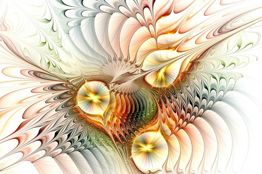 Hummingbird Digital Art - Birds by Anastasiya Malakhova