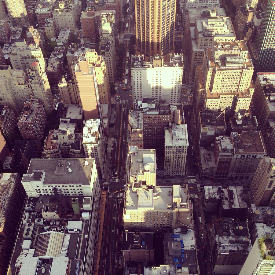 Birds Eye View Of Manhattan Photograph By Lloyd Morgan Photography