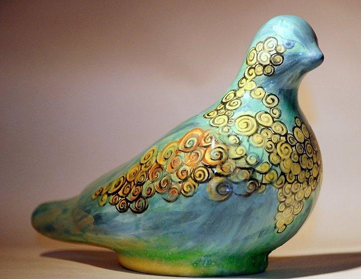 Birds  Ceramic Art by Yildiz Ibram